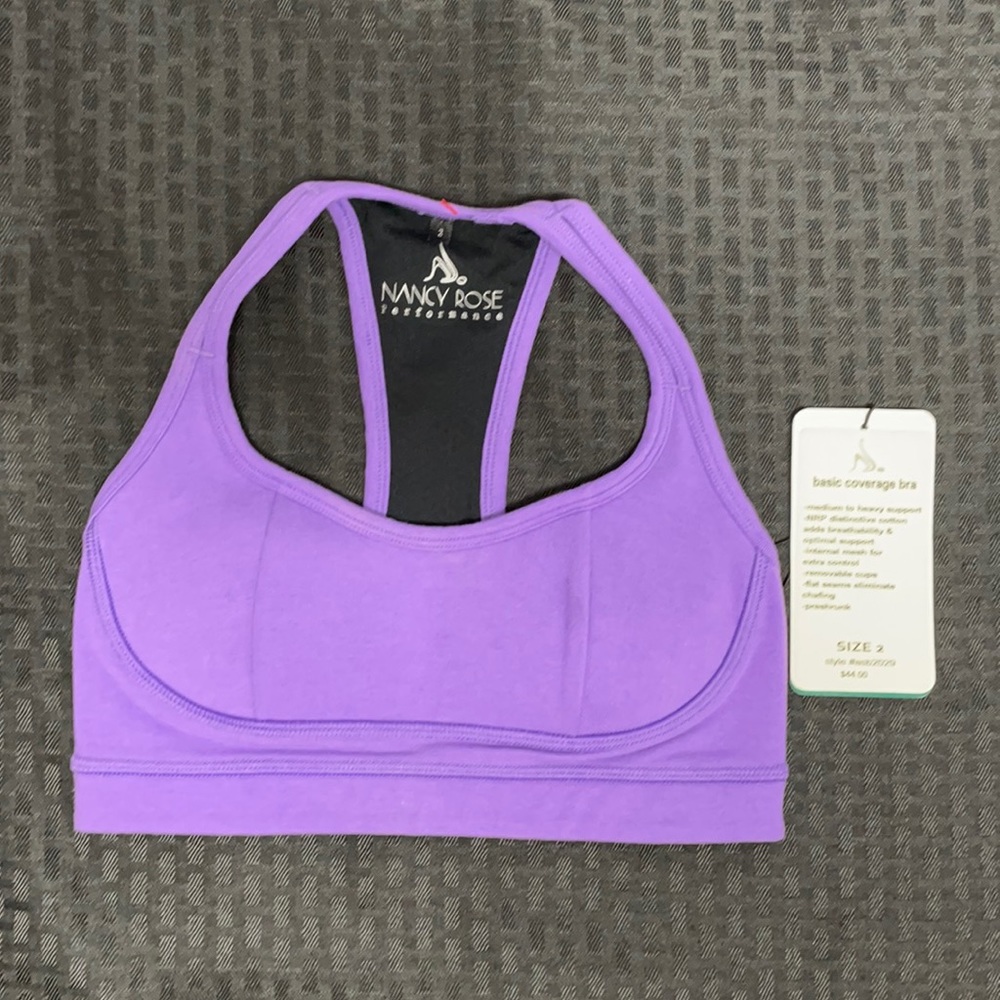 Nancy Rose Performance Basic Coverage Sports Bra